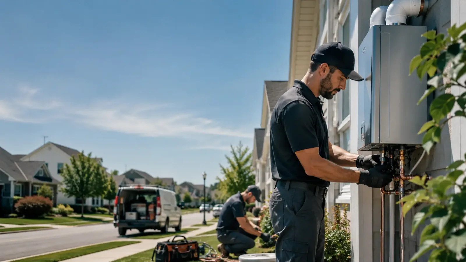 Tankless Water Heater Installation in Elon, NC